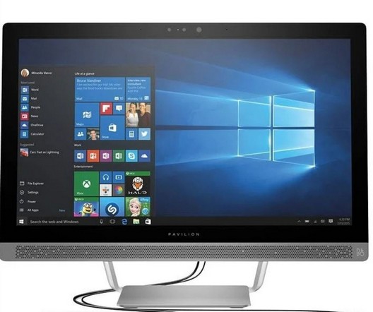 HP 24-b016 AIO For Sale Intel Core i3-6100T, 8GB, 250GB SSD